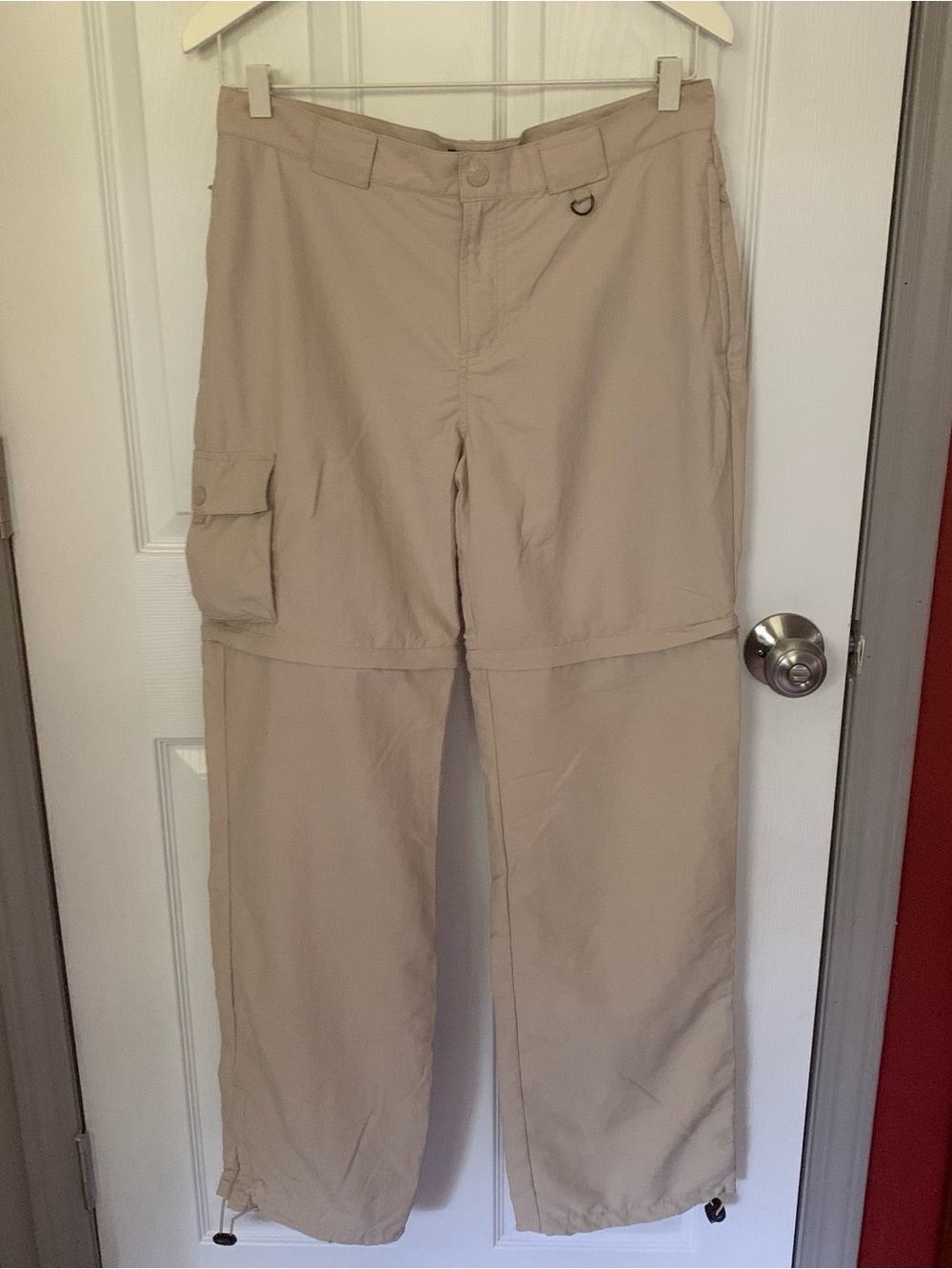 Eddie Bauer Khaki Zip-Off Cargo Pants